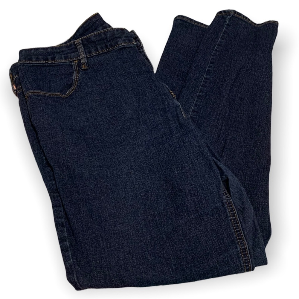 Old Navy Super Skinny Women's 16 Dark Wash Blue Denim Jeans